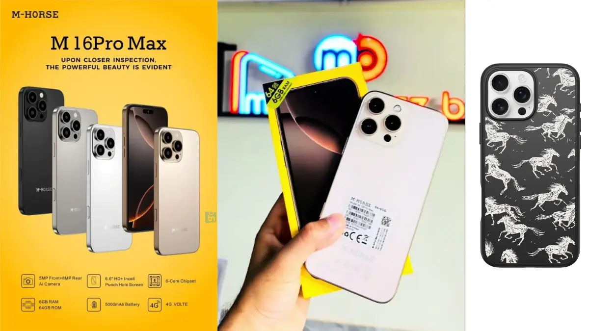 M horse 16 pro max price in Bangladesh